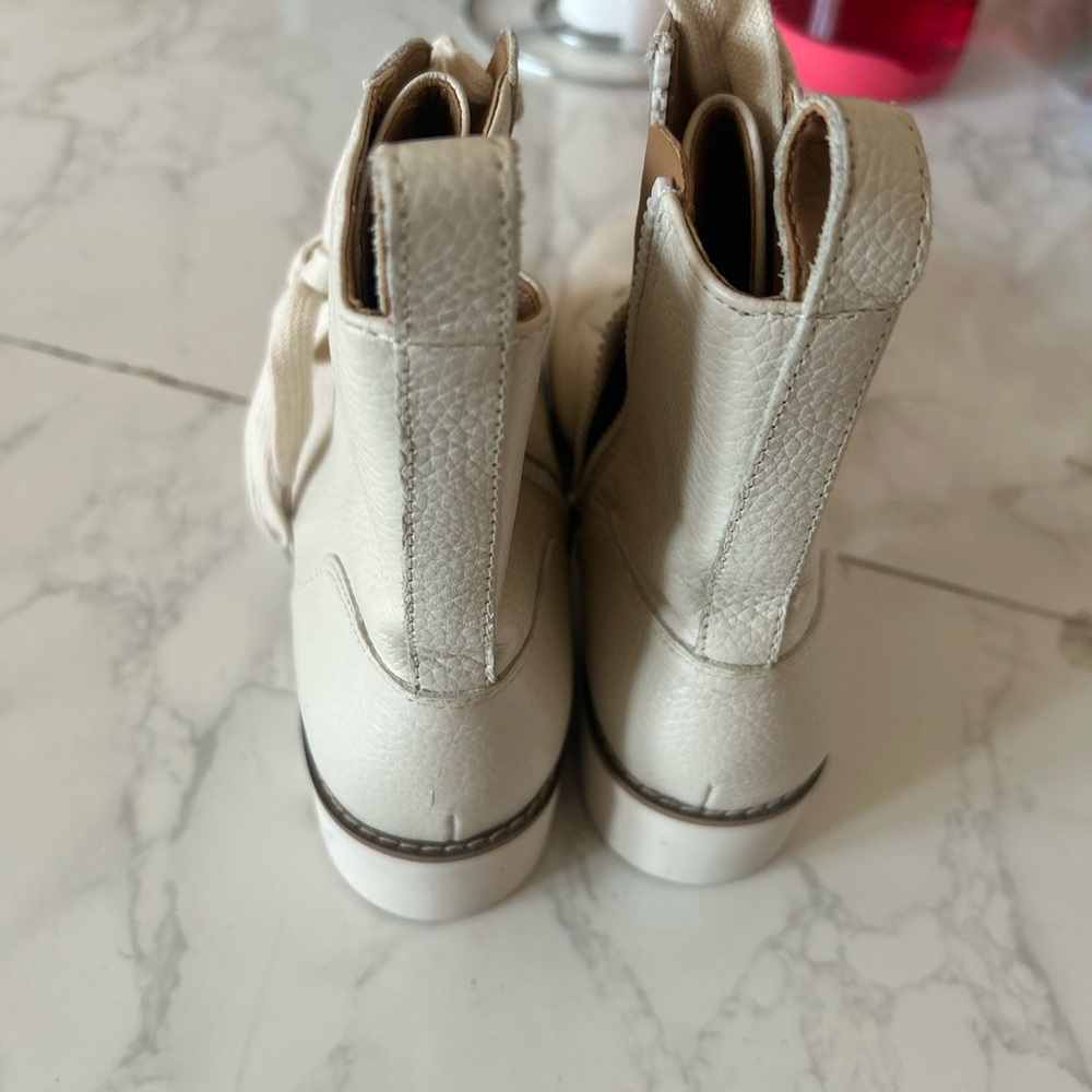 Vionic Beige Ankle Boots - Picture 2 of 6